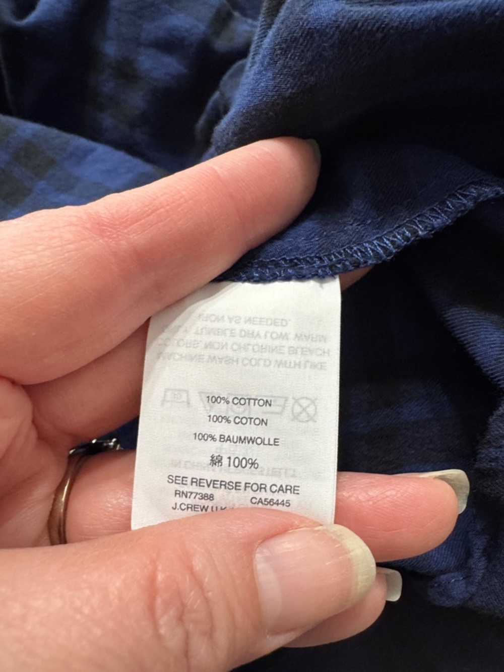 Madewell 100% Cotton Wrap Front Top - Picture 7 of 7